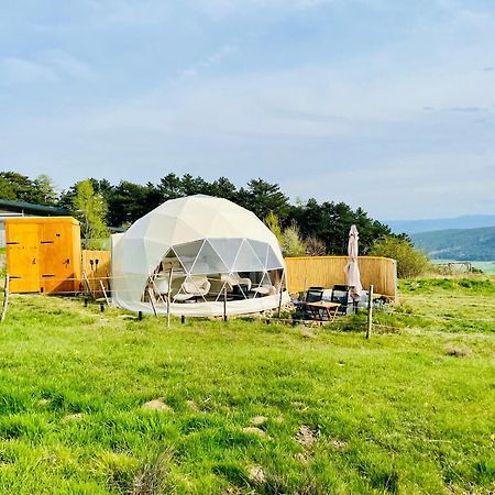 Glamping Hohe Wand - Zelt Mit Sternenfenster Und Whirlpool Hotel Maiersdorf Exterior photo